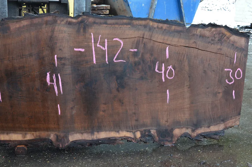 012919-12 Oregon Black Walnut Slab