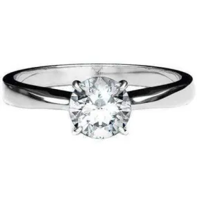 1/4 CT DIAMOND SOLITAIRE 10KT SOLID GOLD ENGAGEMENT RING