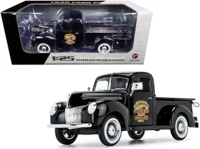 1940 Ford Pickup Truck Black The Busted Knuckle Garage 1/25 Diecast Model Car by First Gear