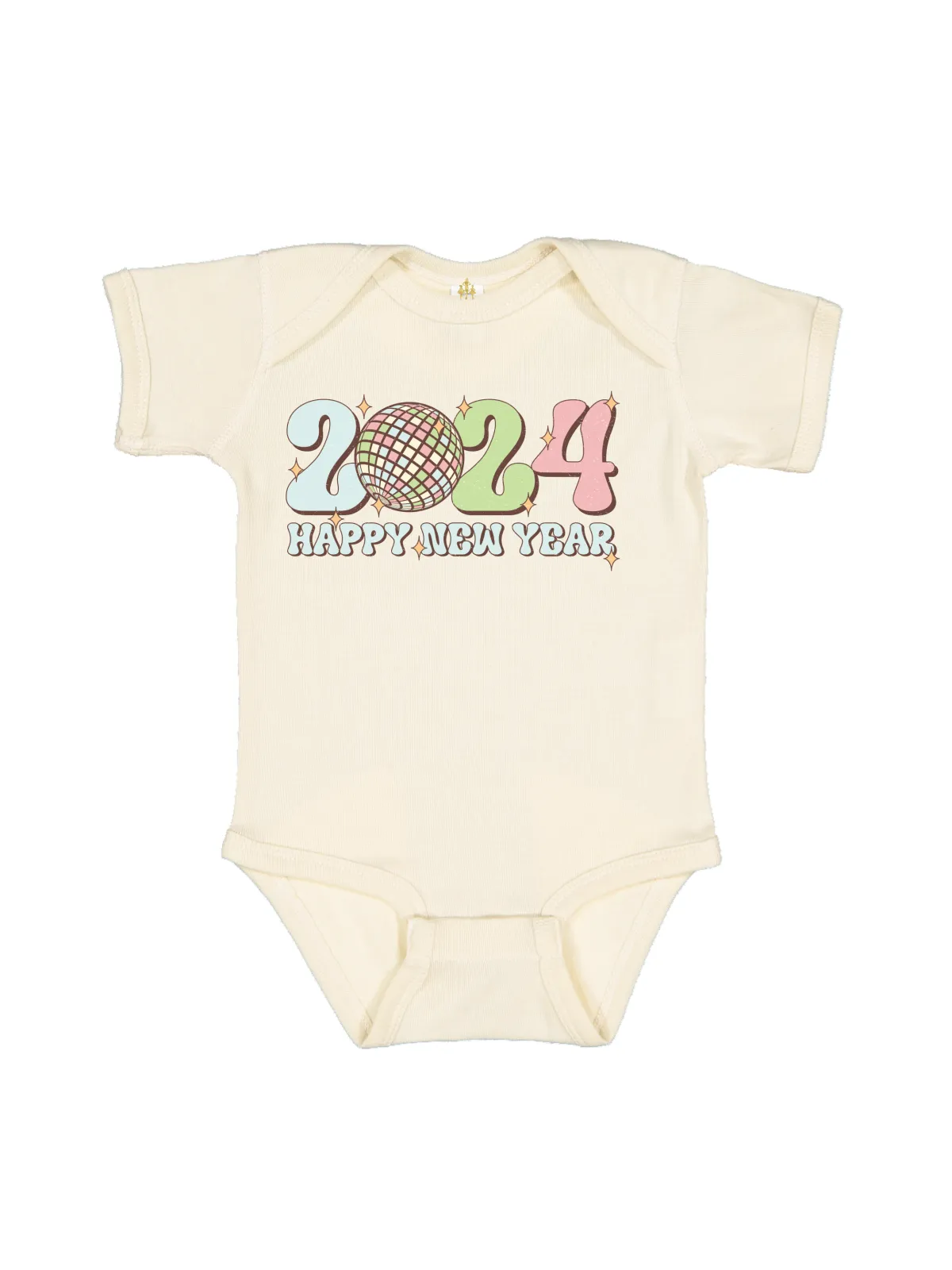 2024 Happy New Year Baby Bodysuit