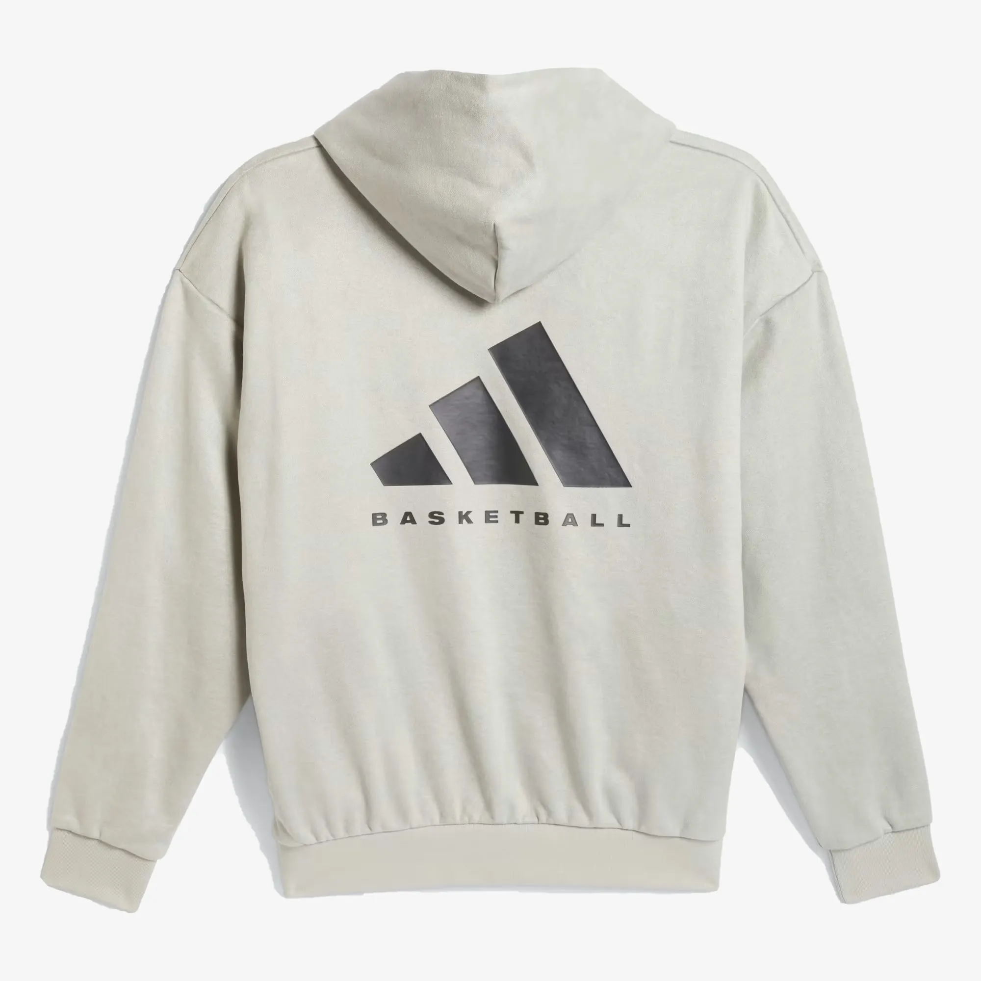 Adidas Originals | BASKETBALL SUEDED HOODIE  { SESAME