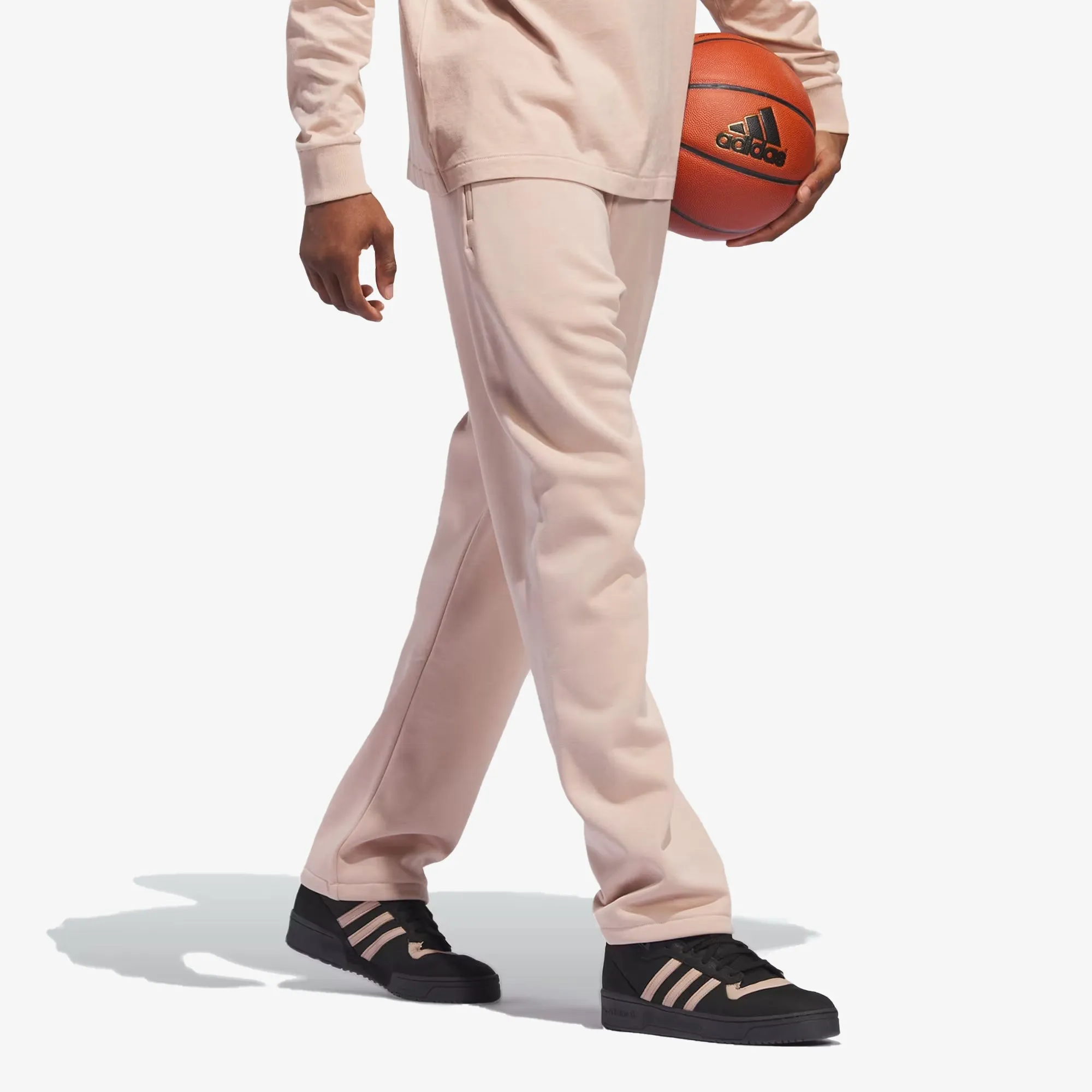 Adidas Originals | BASKETBALL SWEAT PANT  { ASH PEARL