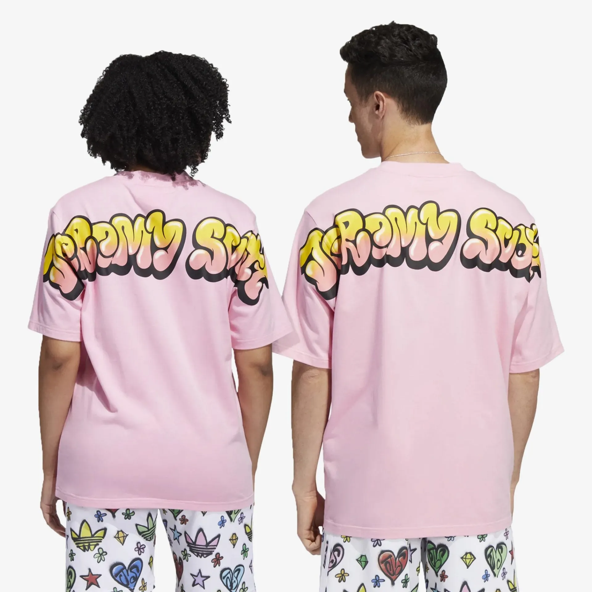 Adidas Originals | JEREMY SCOTT TEE (GENDER NEUTRAL)  { LIGHT PINK