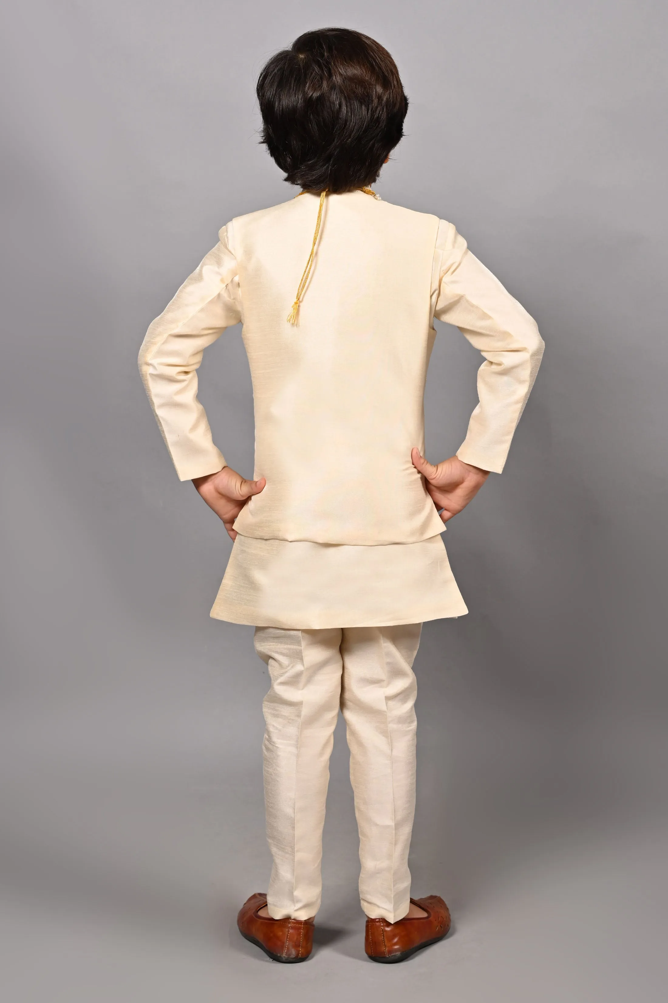 Ahhaaaa Traditional Party Wear Bollywood Style Indo-Western Sherwani for Boys