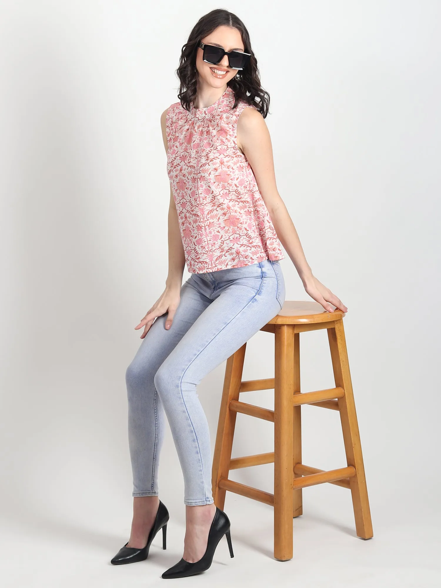 Alice FLORAL Printed Top