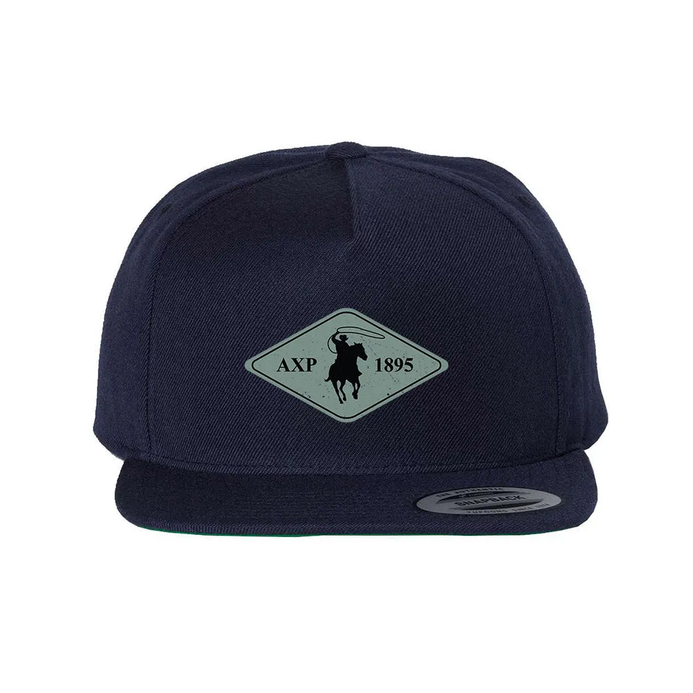 Alpha Chi Rho Wild Ride Classic 5 Panel Snapback Cap