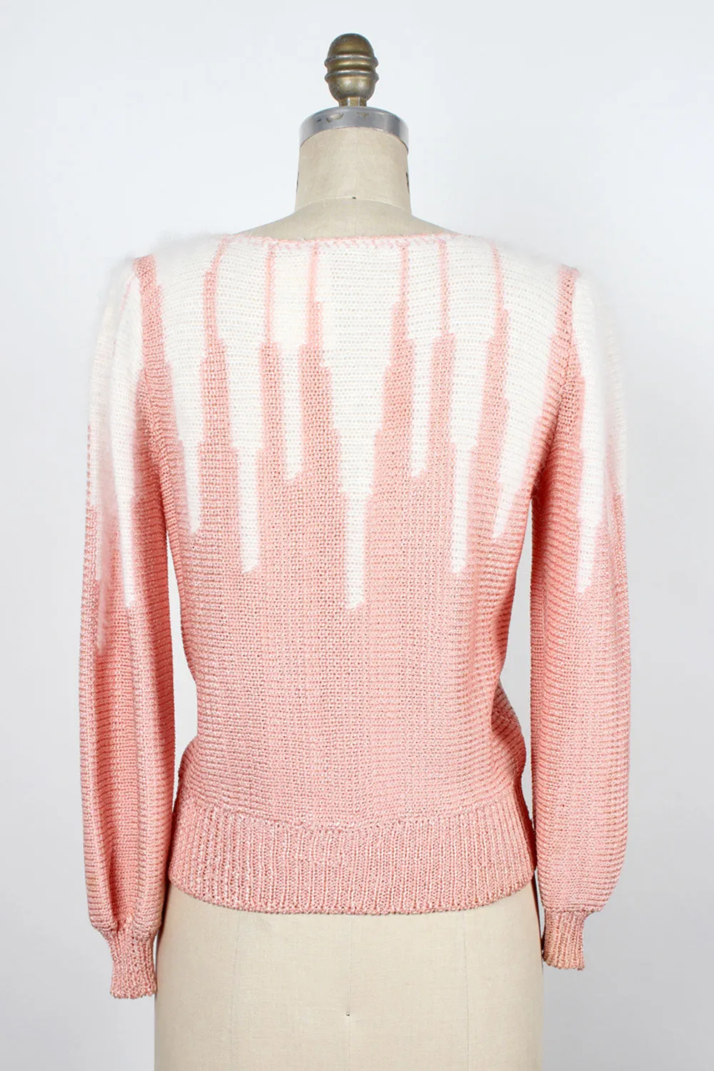 Angora Peachy Pink Sweater M