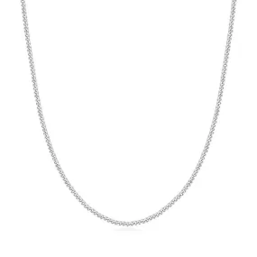 Ania Haie Silver Shiny Curb Necklace