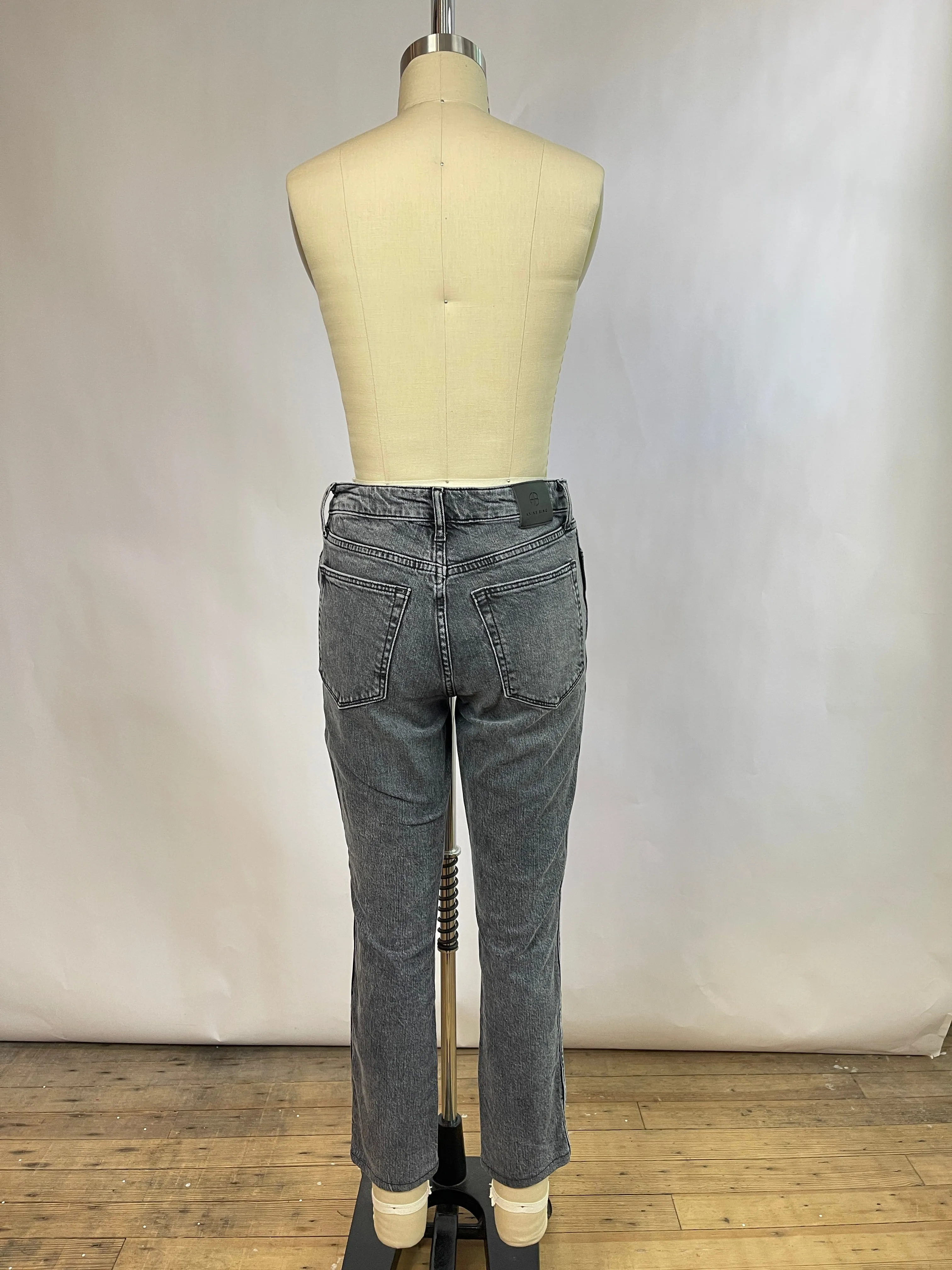 Anine Bing Grey Black Denim (26/2)