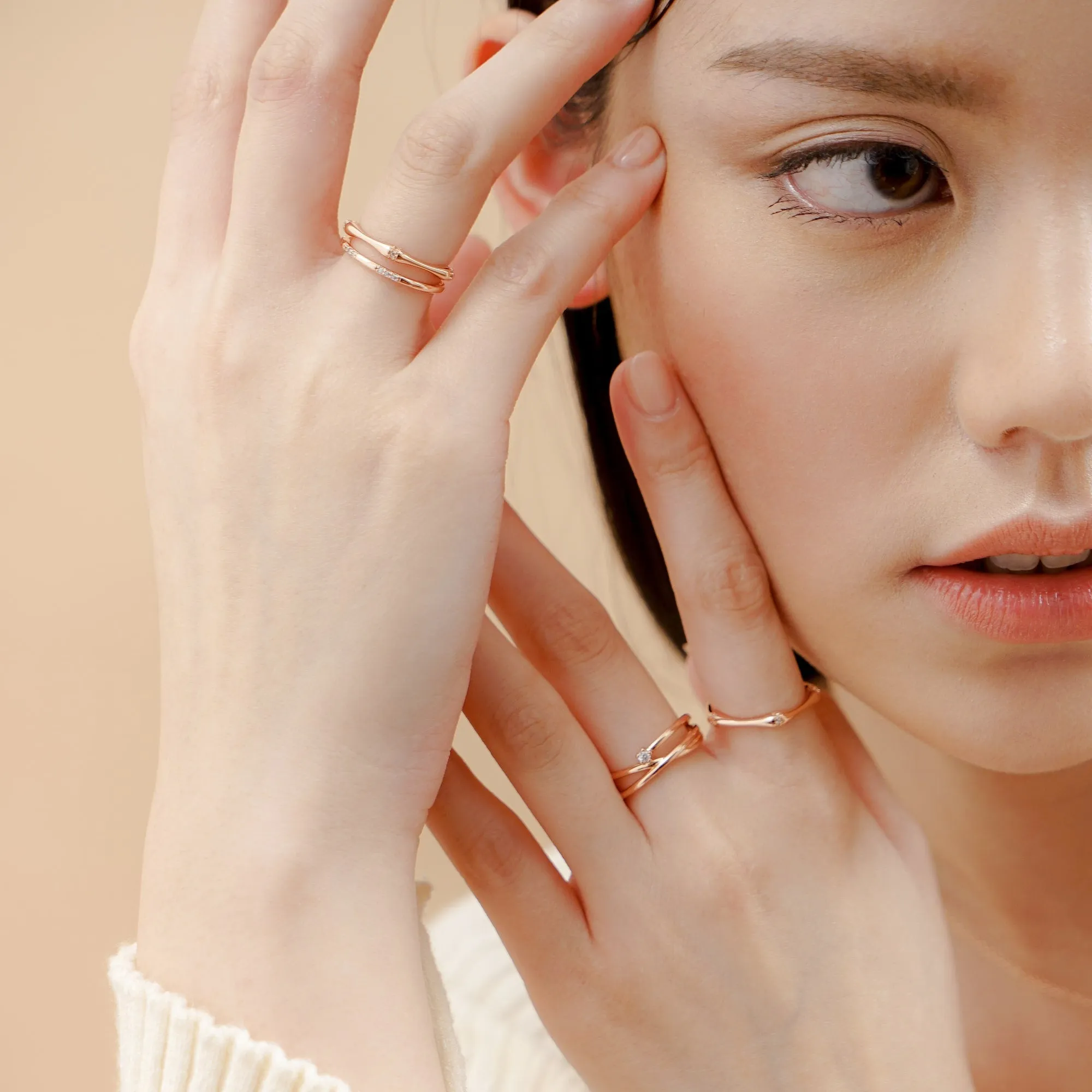 Aster Cubic Ring