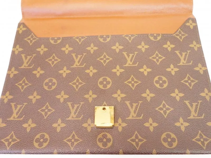 Authentic Pre-owned Louis Vuitton Vintage Monogram Poches Plates Document Case No.49 M53525 210356