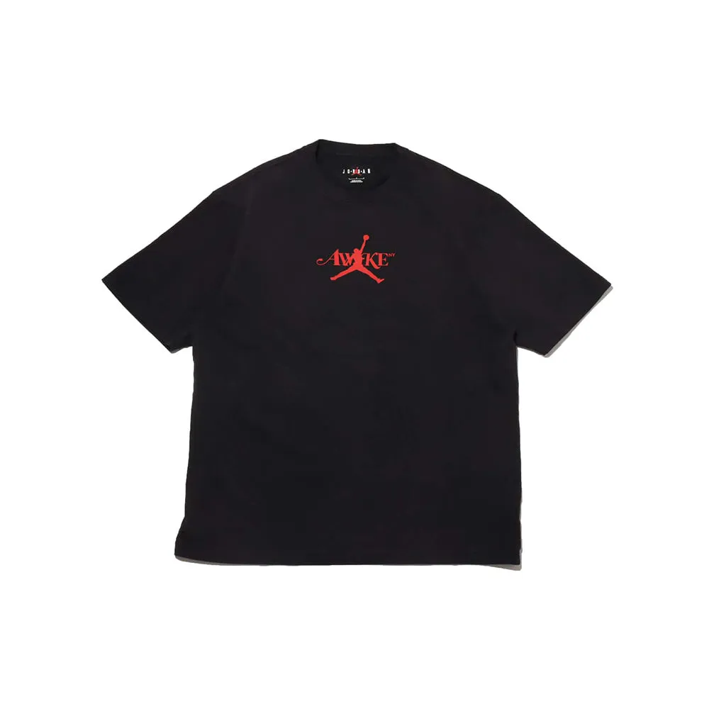 Awake NY x Jordan Solid Tee (Black/University Red)