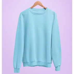 Baby Blue Plain Sweatshirt