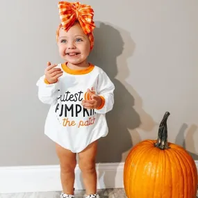 Baby Pumpkin Romper