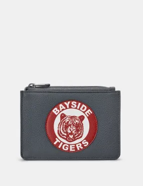 Bayside Tigers Grey Leather Franklin Purse