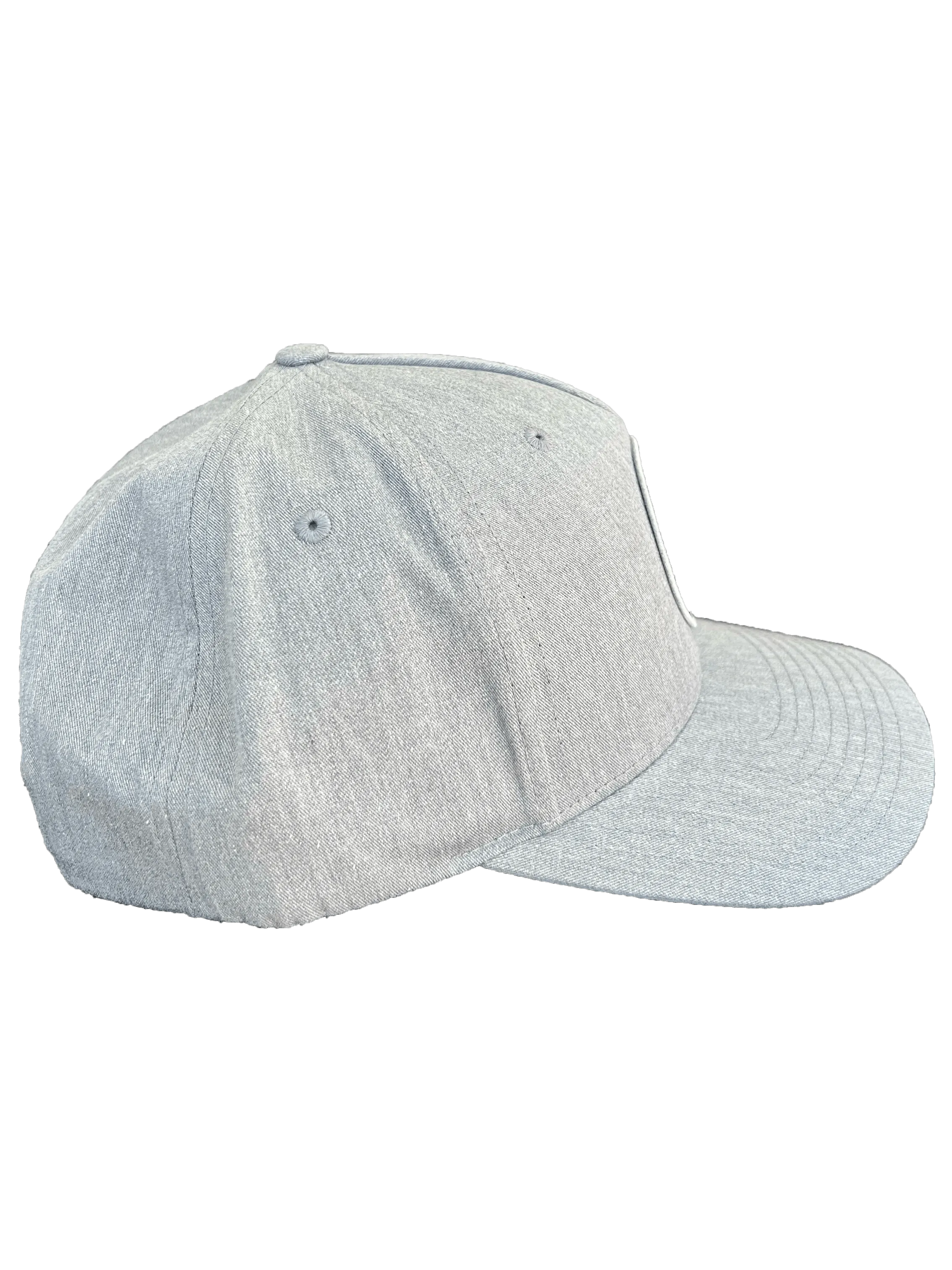 Beach Wave Snapback Hat (Heather Gray)