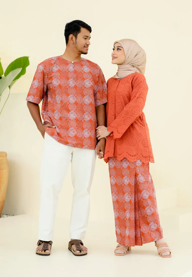 Bersama Kurung (Brick Orange)