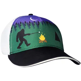 Bigfoot S'mores 5 Panel Trucker Hat