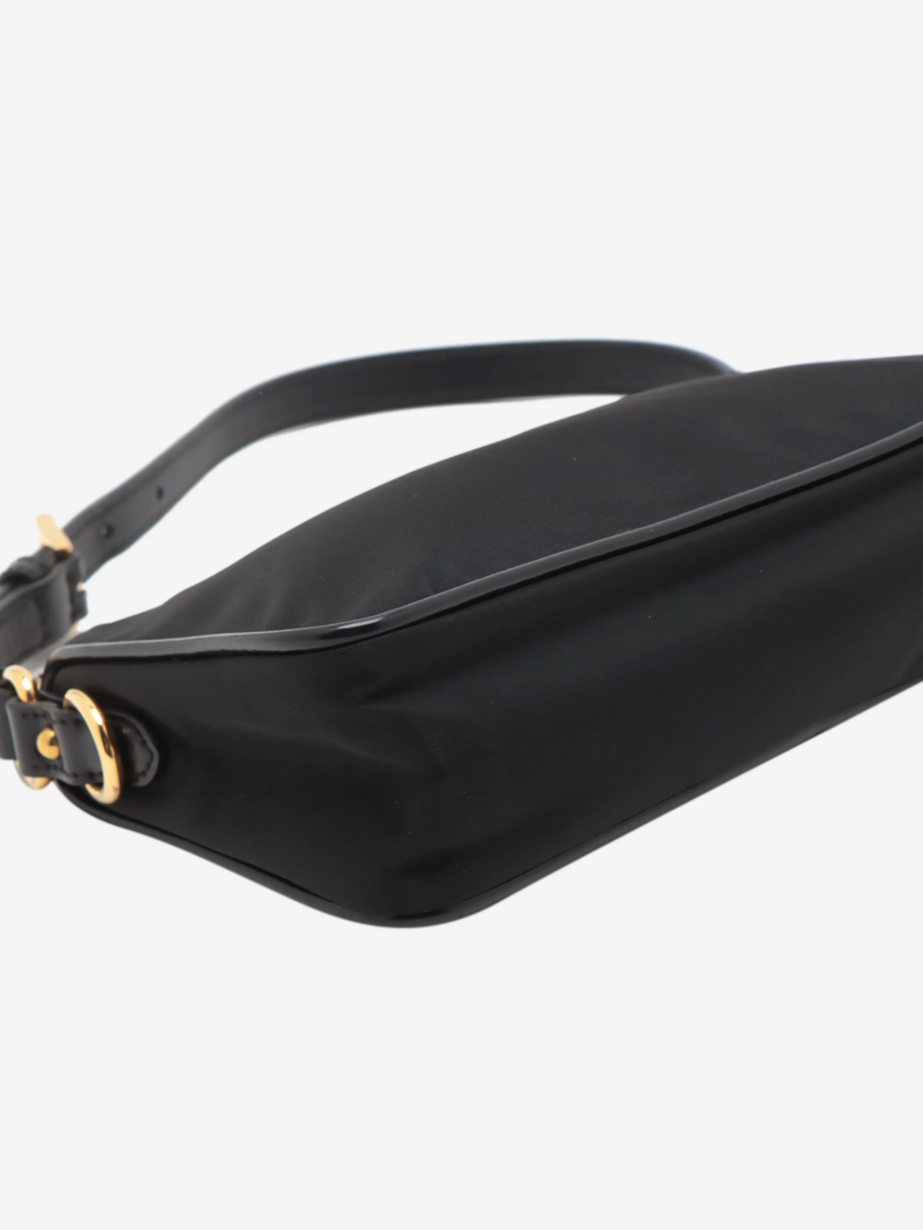 Black Tessuto nylon shoulder bag