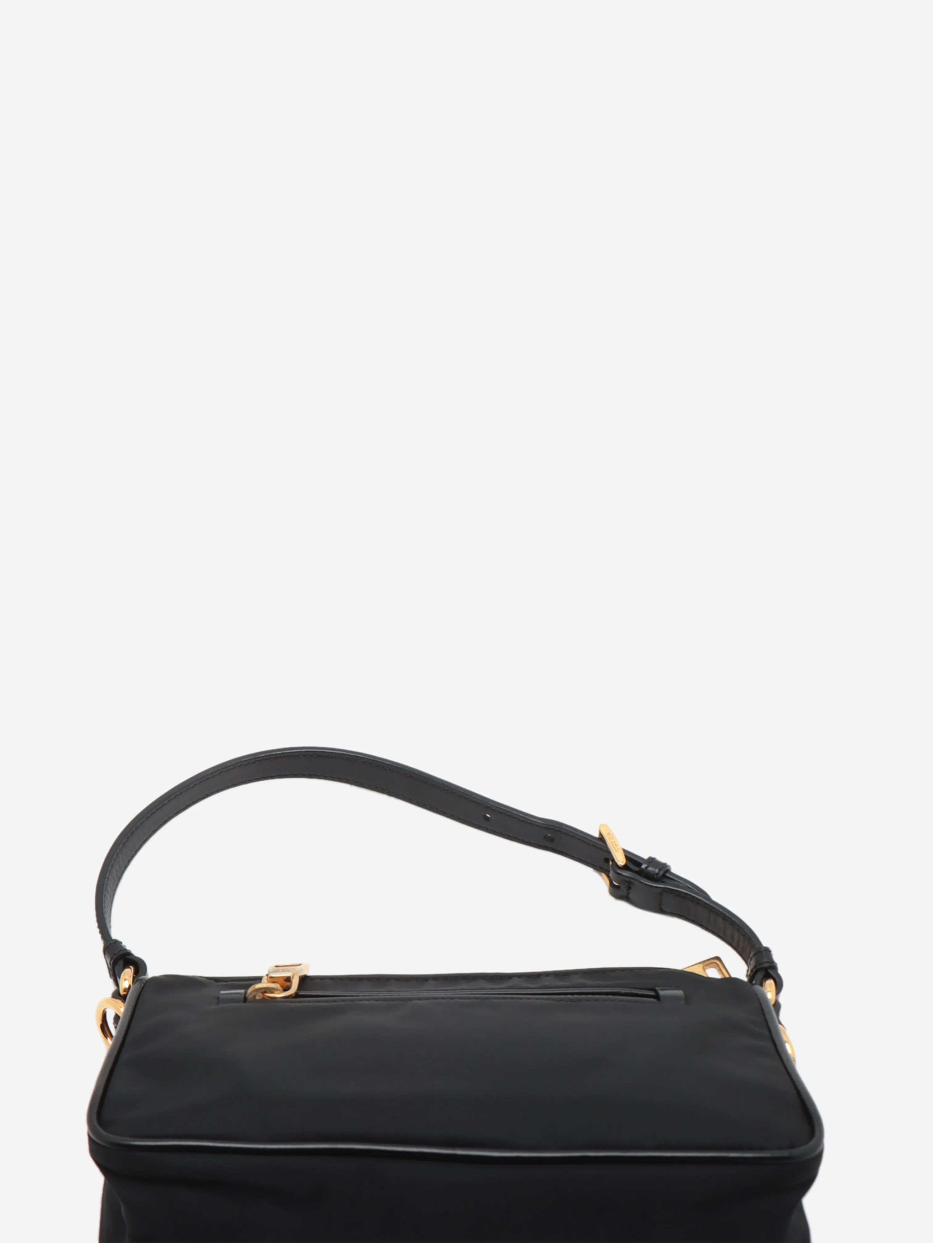 Black Tessuto nylon shoulder bag