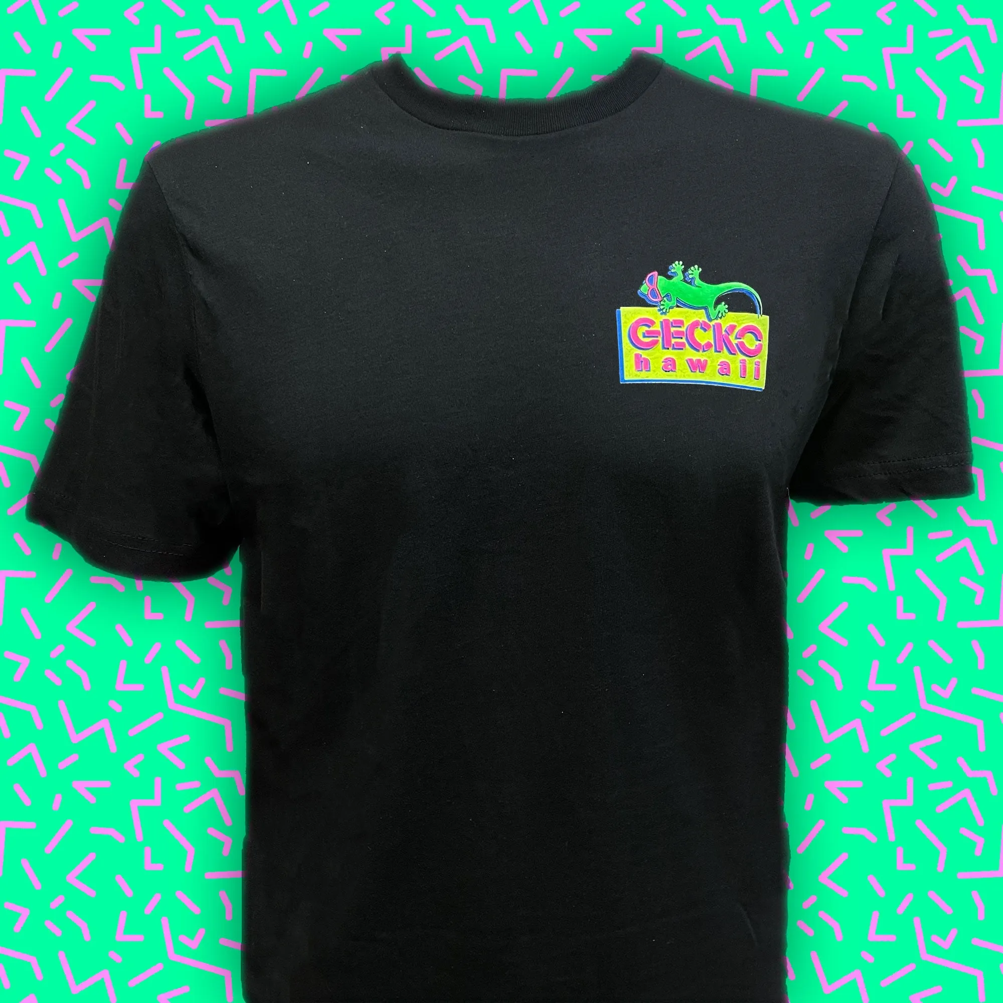 Bootleg Beach Postcard '89 - Black Tee