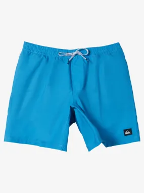 Boys 2-7 Everyday Solid Volley 12" Elastic Waist Shorts - Swedish Blue