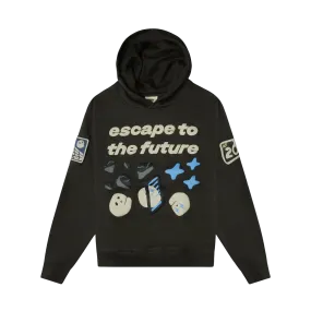 Broken Planet Market Hoodie 'Escape To The Future'