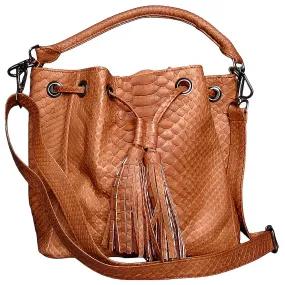 Brown Bucket Bag