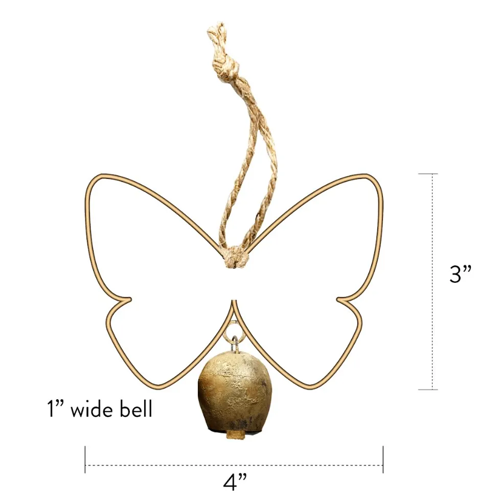 Butterfly Hanging Bell by Matr Boomie