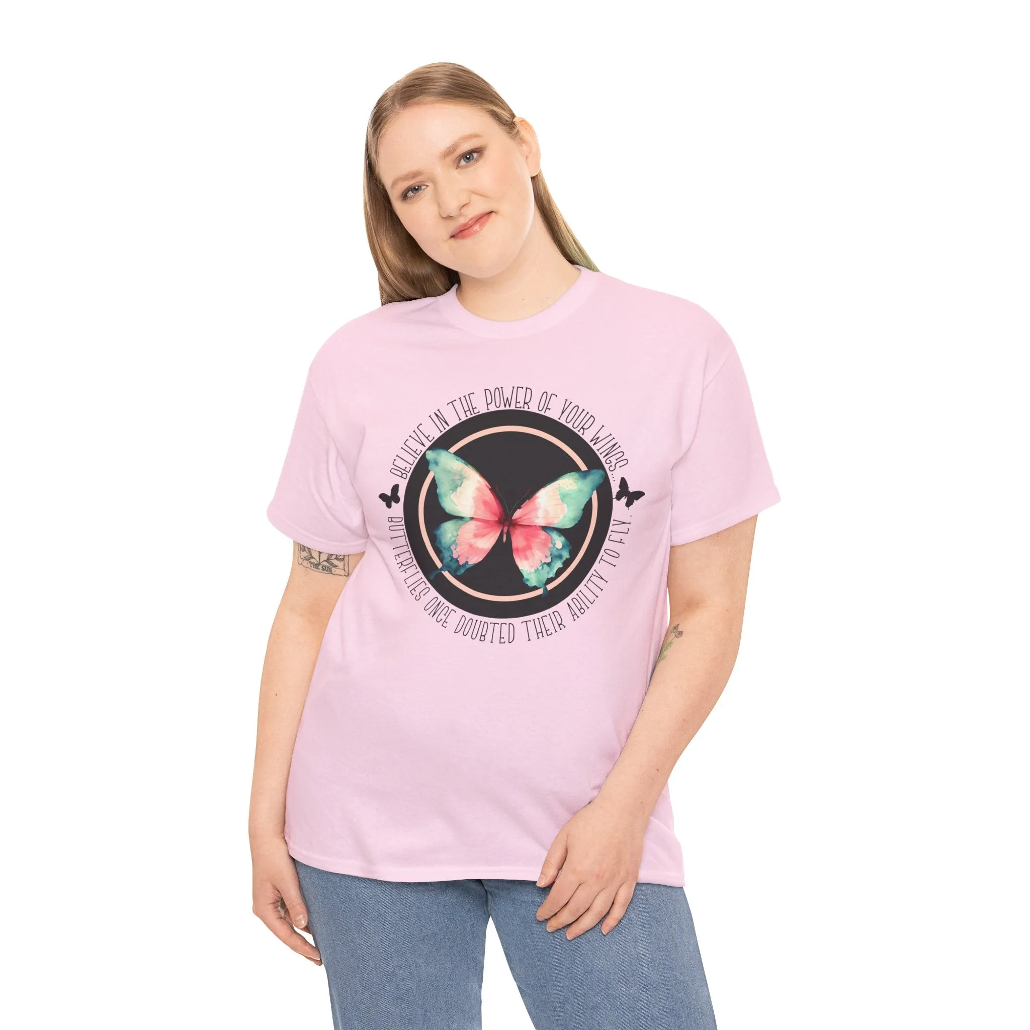 Butterfly - Unisex Heavy Cotton Tee