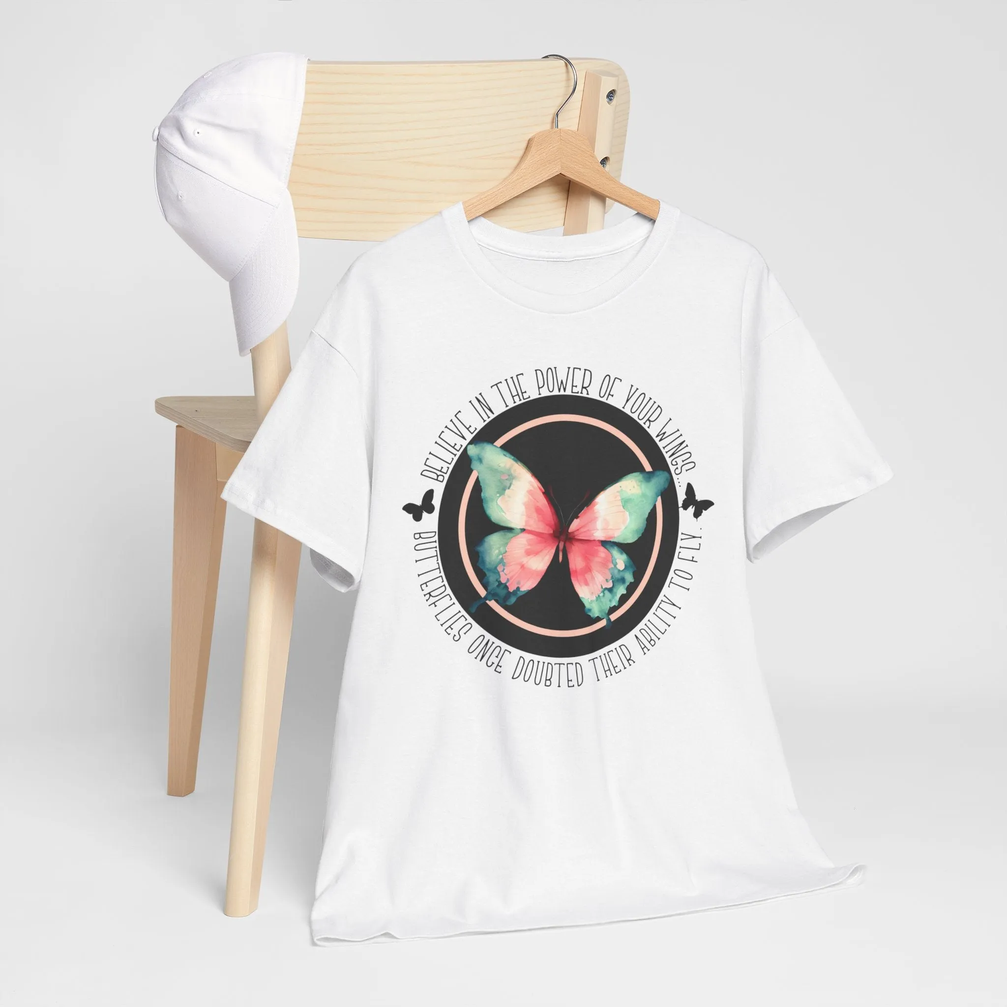 Butterfly - Unisex Heavy Cotton Tee