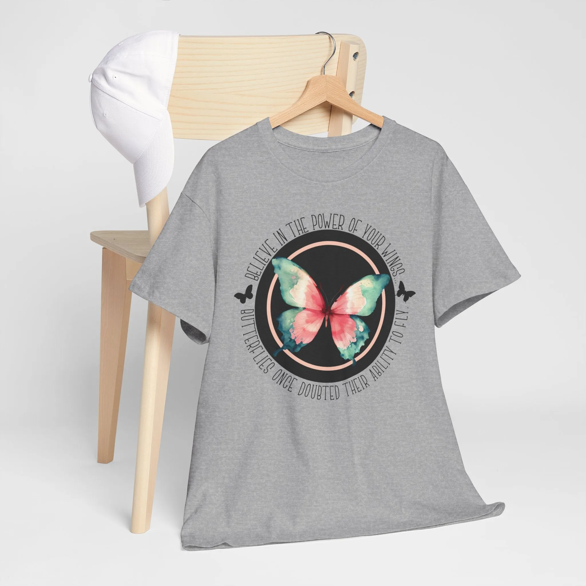 Butterfly - Unisex Heavy Cotton Tee