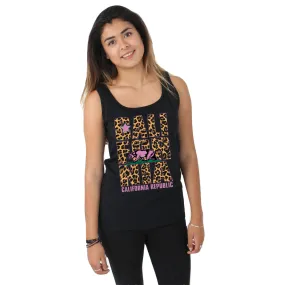 California Republic Leopard Print Women's Tank Top