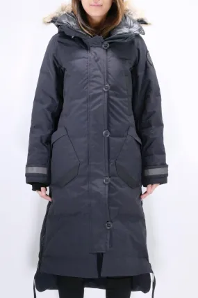 Canada Goose Womens *Parka Aldridge Black Label - Navy