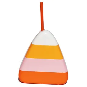 Candy Corn Sipper with Straw