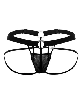 Candyman 99617 Mesh Cage Jockstrap Black