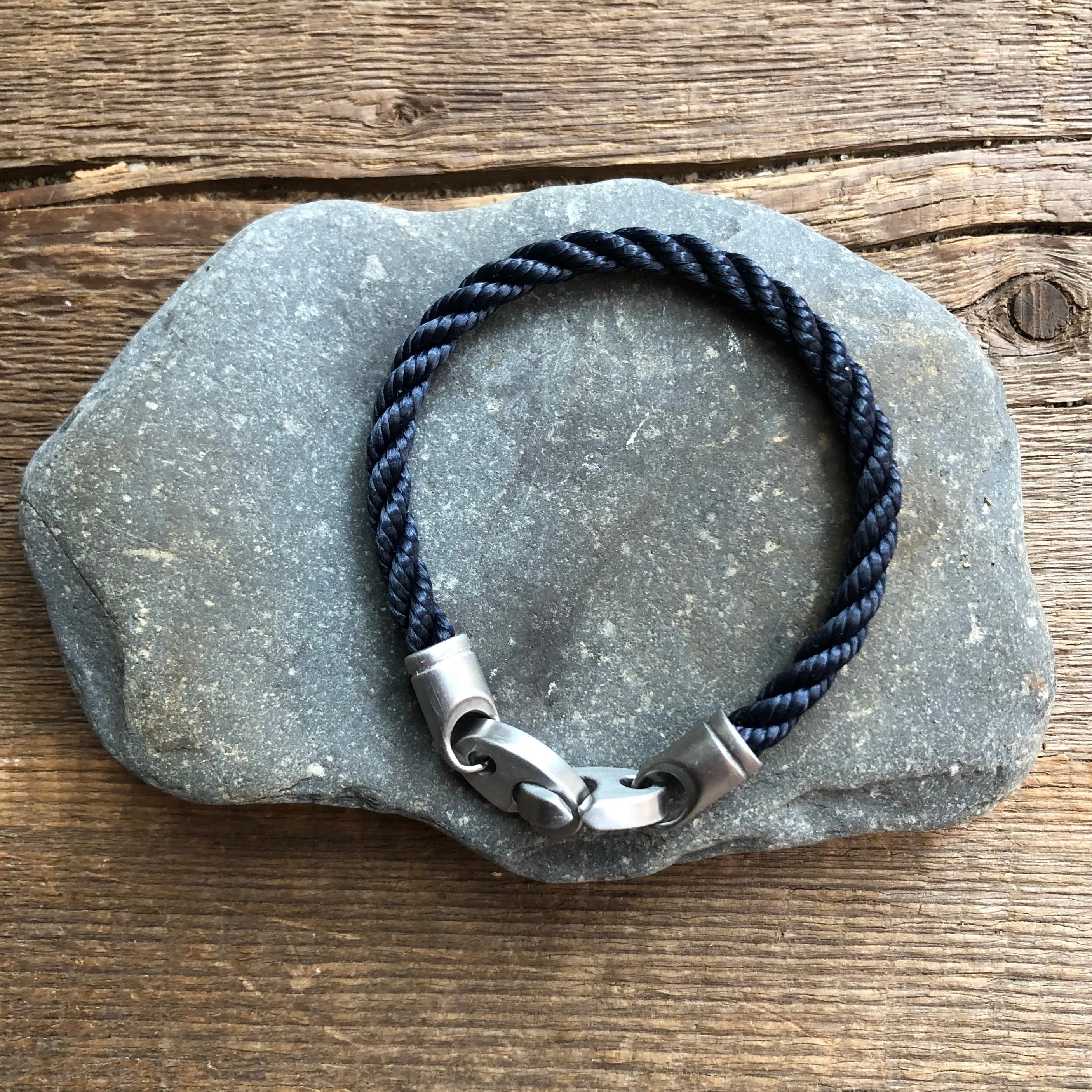 Catch Single Rope, Navy/Steel