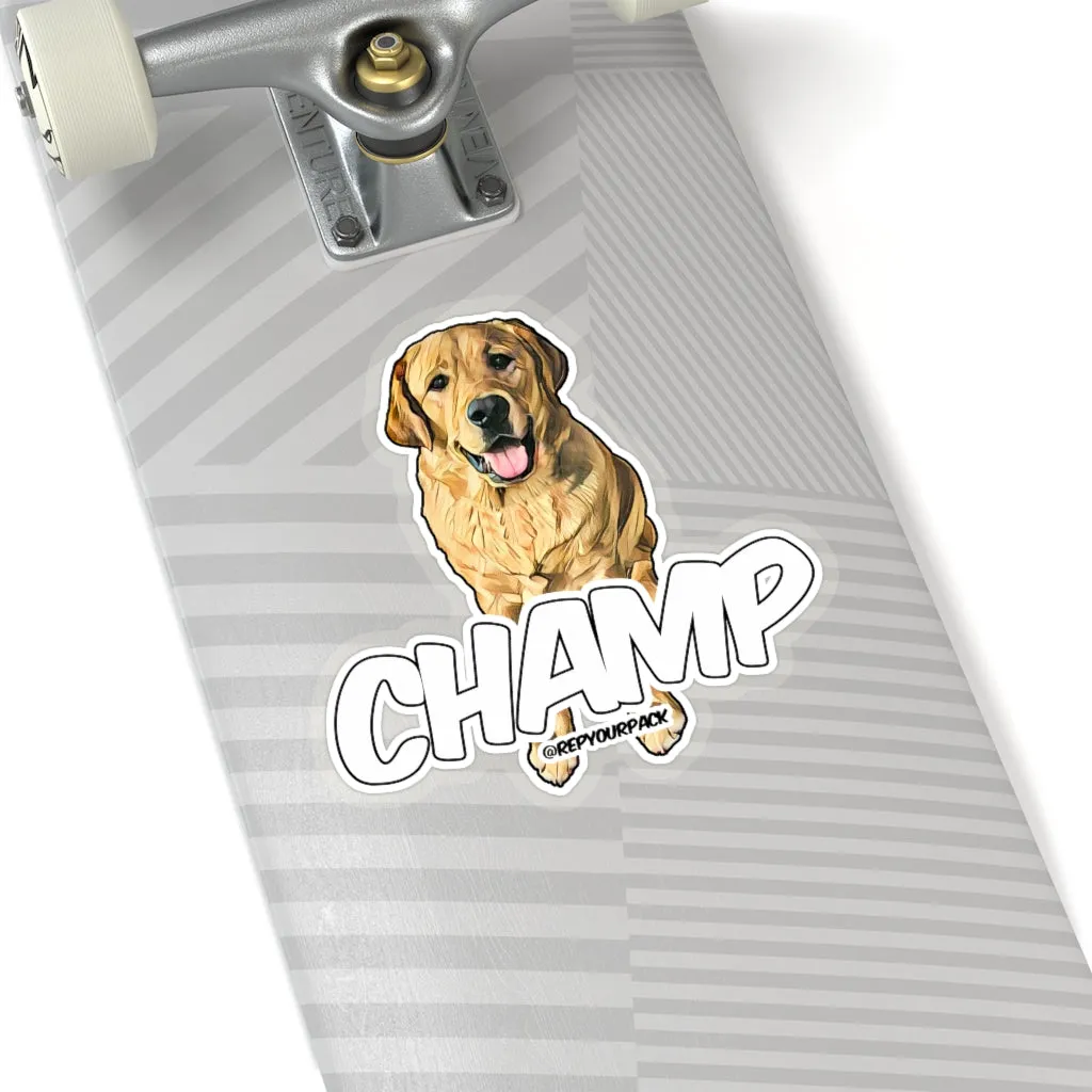 Champ Stickers