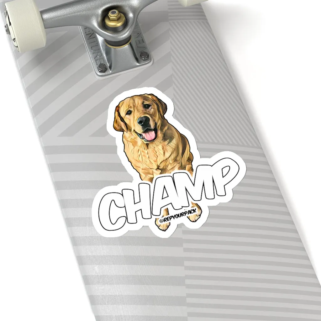 Champ Stickers