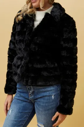 Chantelle Faux Fur Black