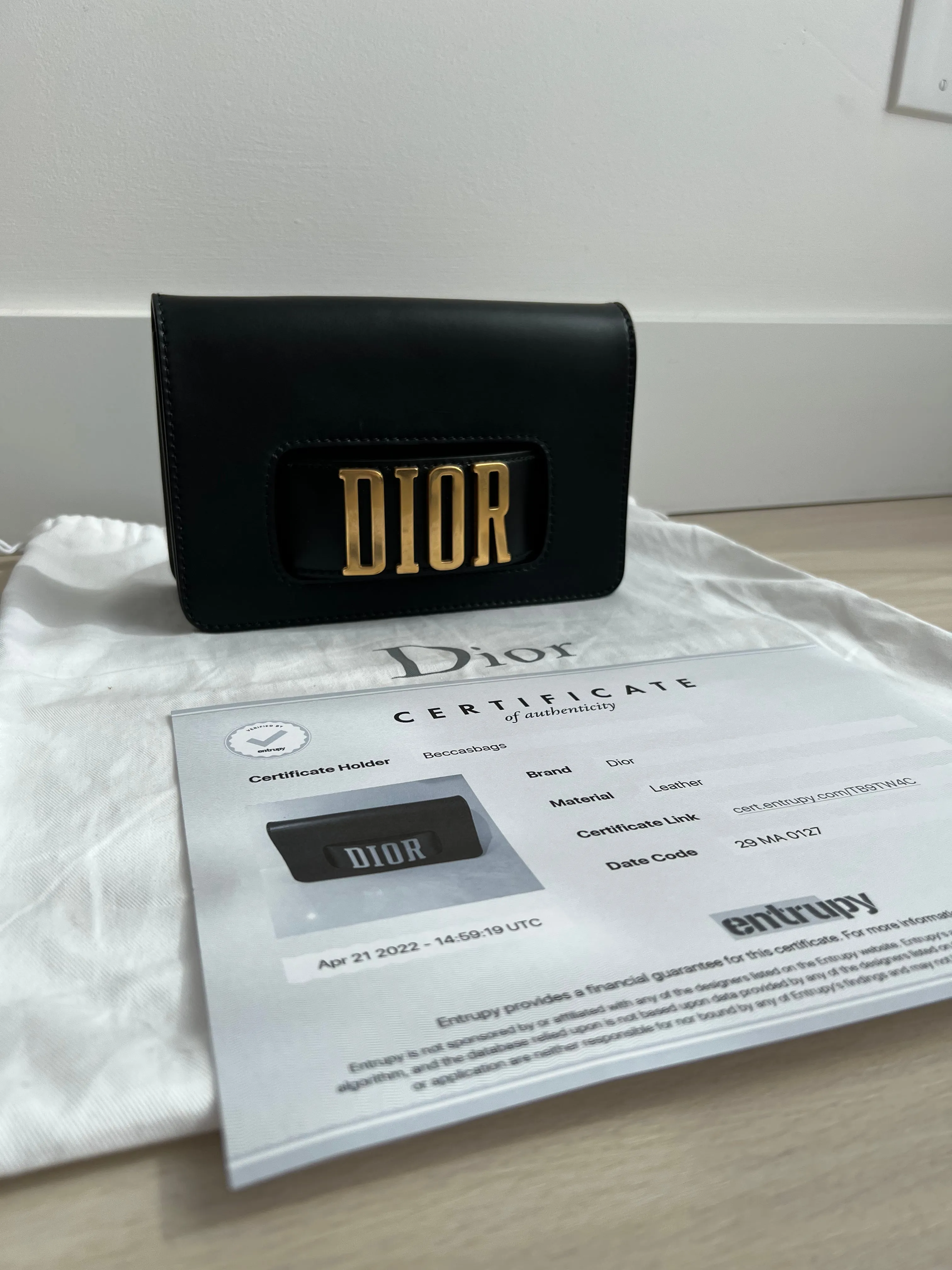 Christian Dior Revolution Clutch