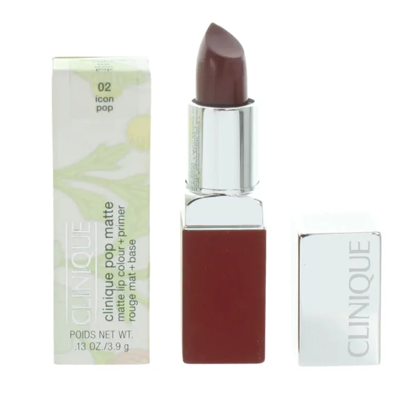 Clinique Pop Matte Lip Colour   Primer 02 Icon Pop 3.9g