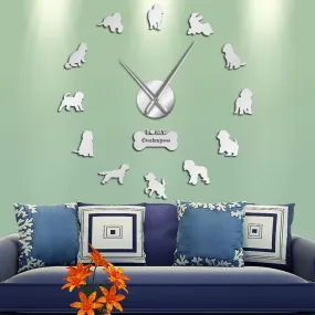 Cockapoo DIY Large Wall Clock