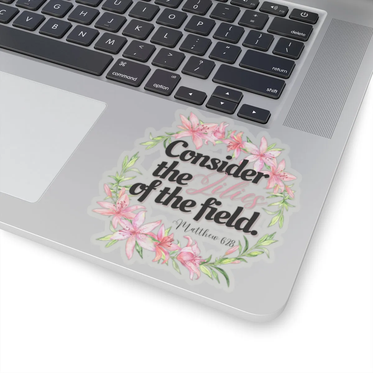 Consider the LIlies of the field Bible Kiss-Cut Stickers