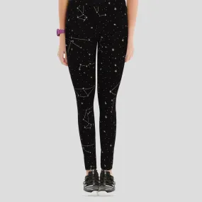 Constellation Glow-in-the-dark Kids Leggings