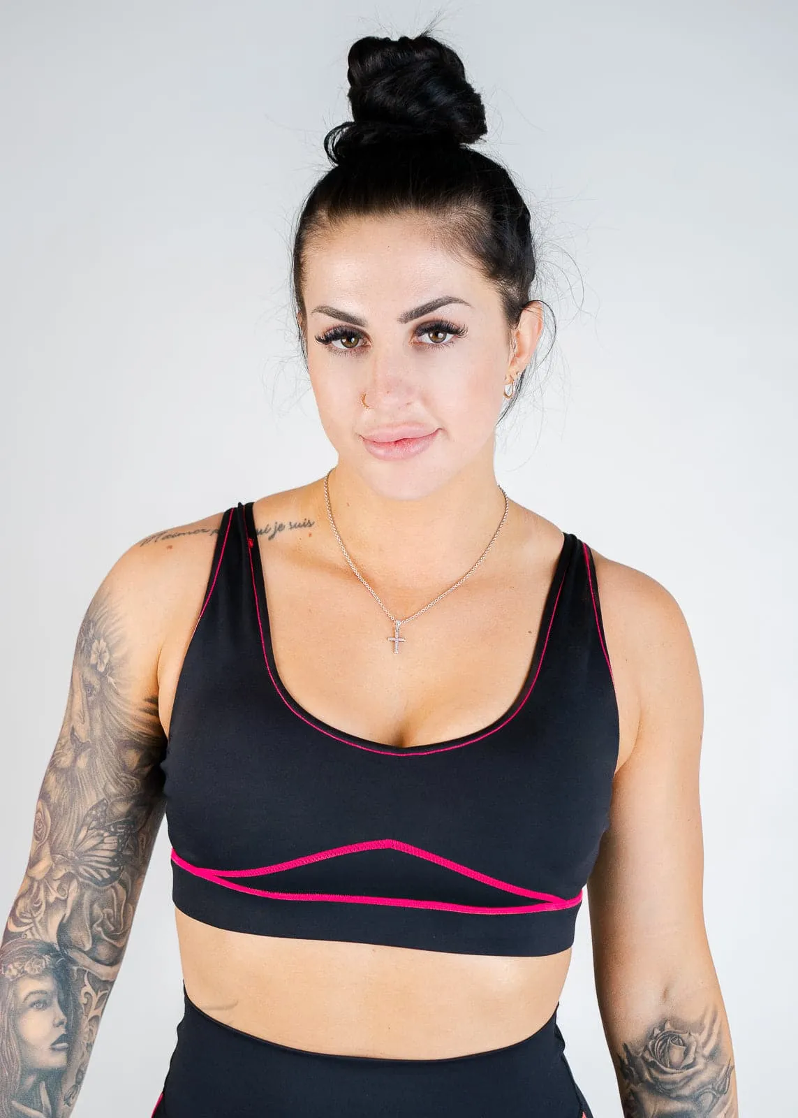 Contour Bra - Neon Pink