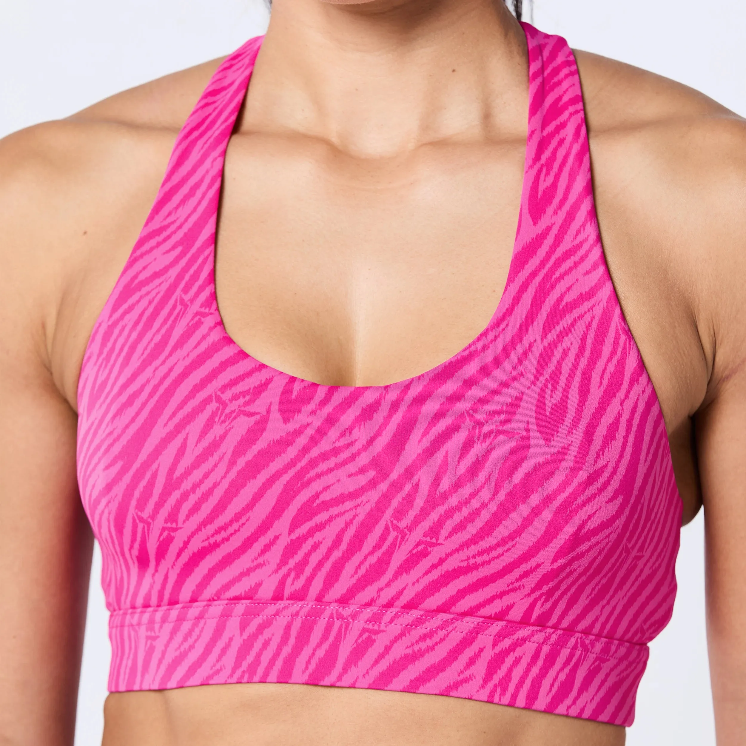 Core Agile Bra 2.0 - Beetroot Purple Print