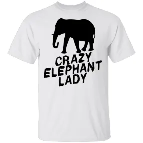 Crazy Elephant Lady T-Shirt