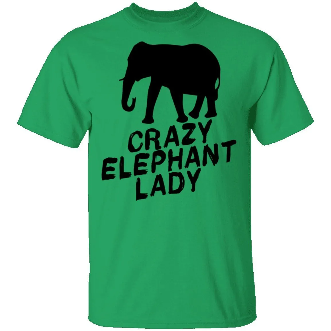 Crazy Elephant Lady T-Shirt