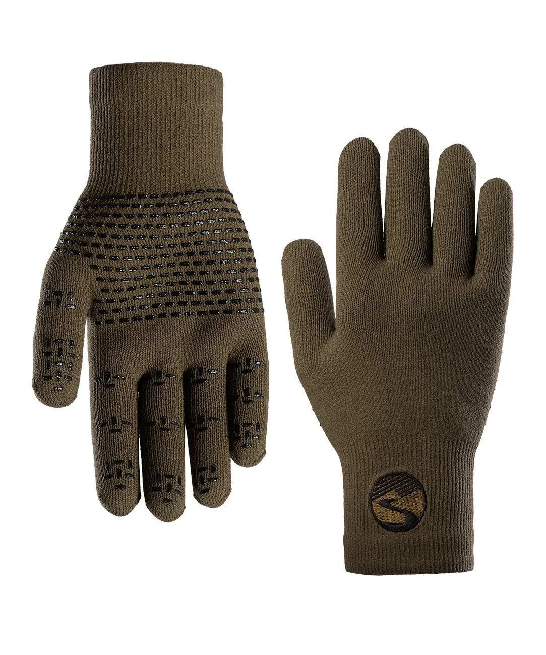 Cross Point Waterproof Knit Gloves: Pro Wool